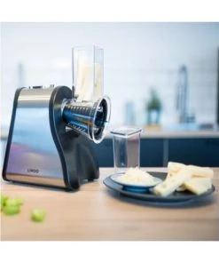 Livoo Ustensiles De Cuisine Et De Pâtisserie Râpe électrique Multifonctions En Acier Inoxydable Noir -Poêles et wok Soldes rape electrique multifonctions en acier inoxydable noir 3