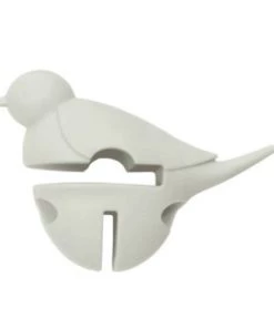 Dexam Ustensiles De Cuisine Et De Pâtisserie Repose Cuillère Petit Oiseau Blanc 3 En 1