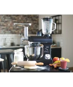 Livoo Ustensiles De Cuisine Et De Pâtisserie Robot Pâtissier En ABS Noir -Poêles et wok Soldes robot patissier en abs noir 2