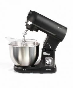 Livoo Ustensiles De Cuisine Et De Pâtisserie Robot Pâtissier En ABS Noir