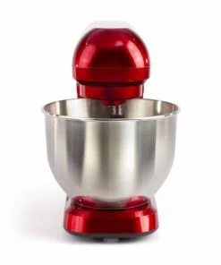 Livoo Ustensiles De Cuisine Et De Pâtisserie Robot Pâtissier En Plastique Rouge -Poêles et wok Soldes robot patissier en plastique rouge 5