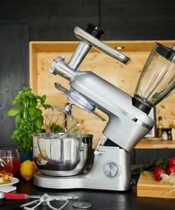 Kitchen Move Ustensiles De Cuisine Et De Pâtisserie Robot Patissier Hachoir Blender Acier Gris 1500W -Poêles et wok Soldes robot patissier hachoir blender acier gris 1500w 2