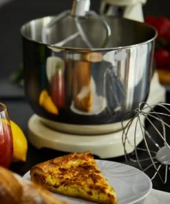 Kitchen Move Ustensiles De Cuisine Et De Pâtisserie Robot Pâtissier Multifonction Acier Inoxydable Beige 1800W -Poêles et wok Soldes robot patissier multifonction acier inoxydable beige 1800w 3