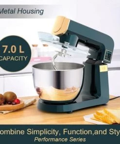 Kitchen Move Ustensiles De Cuisine Et De Pâtisserie Robot Pâtissier Multifonction Aluminium Gris 1800W -Poêles et wok Soldes robot patissier multifonction aluminium gris 1800w 3