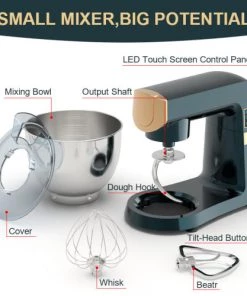 Kitchen Move Ustensiles De Cuisine Et De Pâtisserie Robot Pâtissier Multifonction Aluminium Gris 1800W -Poêles et wok Soldes robot patissier multifonction aluminium gris 1800w 4