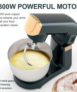 Kitchen Move Ustensiles De Cuisine Et De Pâtisserie Robot Pâtissier Multifonction Aluminium Noir 1800W -Poêles et wok Soldes robot patissier multifonction aluminium noir 1800w 4