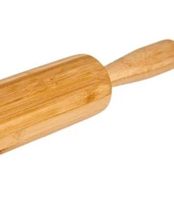 Wadiga Ustensiles De Cuisine Et De Pâtisserie Rouleau à Pâtisserie En Bambou - 5x5x50.8cm -Poêles et wok Soldes rouleau a patisserie en bambou 5x5x50 8cm 1