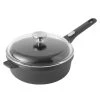 BergHoff Poêles Et Wok Sauteuse En Fonte Avec Couvercle D24 Cm -Poêles et wok Soldes sauteuse en fonte avec couvercle d24 cm