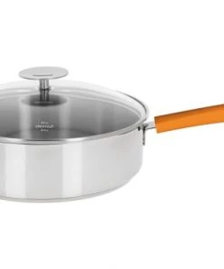 Cristel Poêles Et Wok Sauteuse Inox 24cm