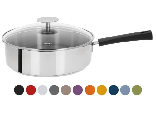 Cristel Poêles Et Wok Sauteuse Inox 24cm 4 Cristel Poêles Et Wok Sauteuse Inox 24cm – Image 2