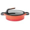 BergHoff Poêles Et Wok Sauteuse Italienne En Acier Avec Couvercle Orange D26 Cm -Poêles et wok Soldes sauteuse italienne en acier avec couvercle orange d26 cm