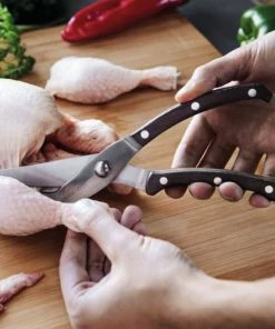 BergHoff Ustensiles De Cuisine Et De Pâtisserie Sécateur à Volaille En Acier Avec Manche En Bois Palissandre -Poêles et wok Soldes secateur a volaille en acier avec manche en bois palissandre 2