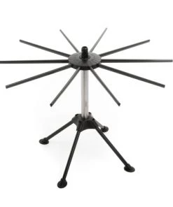 GEFU Ustensiles De Cuisine Et De Pâtisserie Séchoir à Pâtes Fraîches 10 Bras En Acier Inoxydable Noir