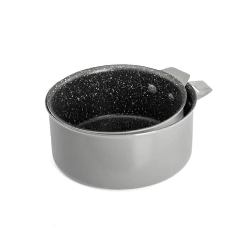 Cuisinox Série 2 Casseroles 16-18cm, 2 Couvercles Et 1 Poignée 4 Cuisinox Série 2 Casseroles 16-18cm, 2 Couvercles Et 1 Poignée – Image 2