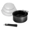 Cuisinox Série 3 Casseroles 16-18-20cm, 3 Couvercles Et 1 Poignée En Aluminium -Poêles et wok Soldes serie 3 casseroles 16 18 20cm 3 couvercles et 1 poignee en aluminium 4