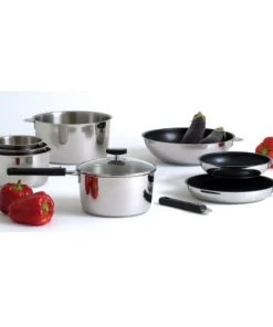 Cuisinox Poêles Et Wok Série De 2 Poêles 20/24cm -Poêles et wok Soldes serie de 2 poeles 20 24cm 3