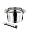 Cuisinox Série De 3 Casseroles 16/18/20cm -Poêles et wok Soldes serie de 3 casseroles 16 18 20cm 17