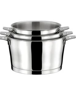 Poêles et wok Soldes -Poêles et wok Soldes serie de 4 casseroles 14 16 18 20cm 1