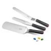 Sabatier Trompette Ustensiles De Cuisine Et De Pâtisserie Set 3 Spatules Pâtisserie -Poêles et wok Soldes set 3 spatules patisserie