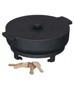 Ofyr Set Casseroles Et Spatules Pour Plancha