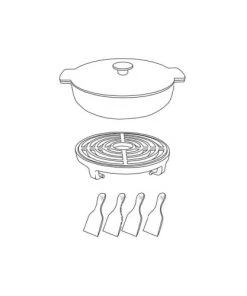 Ofyr Set Casseroles Et Spatules Pour Plancha 9 Ofyr Set Casseroles Et Spatules Pour Plancha -Poêles et wok Soldes set casseroles et spatules pour plancha 3