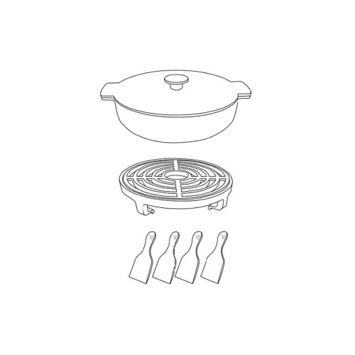 Ofyr Set Casseroles Et Spatules Pour Plancha 6 Ofyr Set Casseroles Et Spatules Pour Plancha – Image 4