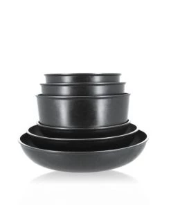 Menastyl Set De 10 Pièces Poêles Et Casseroles Pour Induction En Aluminium -Poêles et wok Soldes set de 10 pieces poeles et casseroles pour induction en aluminium 4