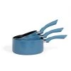 Livoo Set De 3 Casseroles Aspect Pierre En Aluminium Bleu Méditerrannée 1 Livoo Set De 3 Casseroles Aspect Pierre En Aluminium Bleu Méditerrannée -Poêles et wok Soldes set de 3 casseroles aspect pierre en aluminium bleu mediterrannee