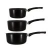 Menastyl Set De 3 Pièces Casseroles En Aluminium 16, 18 Et 20cm Tous Feux -Poêles et wok Soldes set de 3 pieces casseroles en aluminium 16 18 et 20cm tous feux