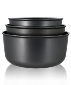 Menastyl Set De 4 Casseroles Pour Induction En Aluminium -Poêles et wok Soldes set de 4 casseroles pour induction en aluminium 2