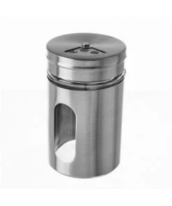 Wadiga Ustensiles De Cuisine Et De Pâtisserie Set Huile, Vinaigre, Poivre Et Sel Avec Support En Métal Chromé -Poêles et wok Soldes set huile vinaigre poivre et sel avec support en metal chrome 3