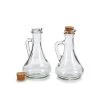 Wadiga Ustensiles De Cuisine Et De Pâtisserie Set Huilier + Vinaigrier En Verre Avec Bouchon En Liège 2x28cl