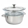 Cristel Casseroles Set Vapeur 24cm -Poêles et wok Soldes set vapeur 24cm
