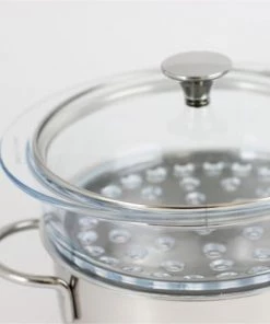 Cristel Casseroles Set Vapeur 24cm 8 Cristel Casseroles Set Vapeur 24cm -Poêles et wok Soldes set vapeur 24cm 2