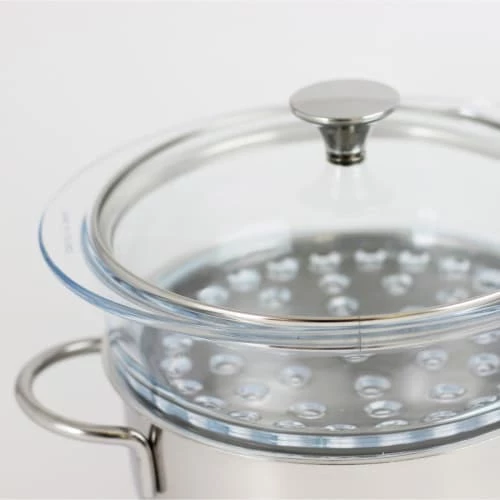 Cristel Casseroles Set Vapeur 24cm 5 Cristel Casseroles Set Vapeur 24cm – Image 3