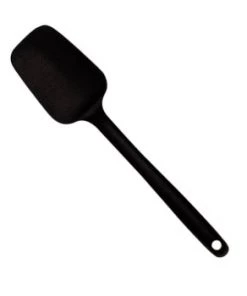 Mastrad Ustensiles De Cuisine Et De Pâtisserie Spatule Cuillère De Cuisine En Silicone Aubergine -Poêles et wok Soldes spatule cuillere de cuisine en silicone noir