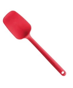 Mastrad Ustensiles De Cuisine Et De Pâtisserie Spatule Cuillère De Cuisine En Silicone Rouge