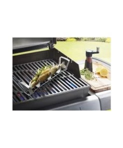 GEFU Ustensiles De Cuisine Et De Pâtisserie Support Pour Poisson En Acier Inoxydable Argent -Poêles et wok Soldes support pour poisson en acier inoxydable argent 2