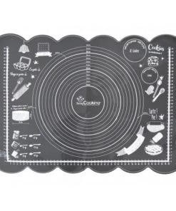 ScrapCooking Ustensiles De Cuisine Et De Pâtisserie Tapis De Pâtissier En Silicone 60 X 43,5 Cm