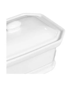 Five Simply Smart Ustensiles De Cuisine Et De Pâtisserie Terrine Foie Gras En Céramique Blanche -Poêles et wok Soldes terrine foie gras en ceramique blanche 2