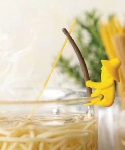 PA Design Ustensiles De Cuisine Et De Pâtisserie Testeur Et échappe Vapeur En Silicone Jaune -Poêles et wok Soldes testeur et echappe vapeur en silicone jaune 4