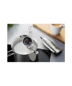 GEFU Ustensiles De Cuisine Et De Pâtisserie Thermomètre à Thé Et à Lait En Acier Inoxydable Argent -Poêles et wok Soldes thermometre a the et a lait en acier inoxydable argent 2