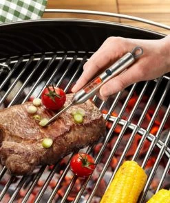 GEFU Ustensiles De Cuisine Et De Pâtisserie Thermomètre Numérique En Acier Inoxydable Argent -Poêles et wok Soldes thermometre numerique en acier inoxydable argent 1