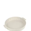 Peugeot Saveurs Plats à Four Tourtière Céramique écru D28cm -Poêles et wok Soldes tourtiere ceramique ecru d28cm 2