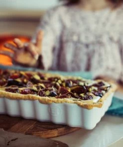 Emile Henry Plats à Four Tourtière Longue Rectangle Argile En Céramique Beige -Poêles et wok Soldes tourtiere longue rectangle argile en ceramique beige 2