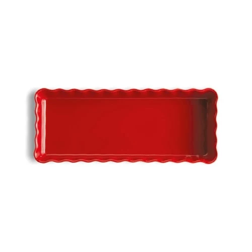 Emile Henry Plats à Four Tourtière Rectangle 36 Cm En Céramique Rouge 4 Emile Henry Plats à Four Tourtière Rectangle 36 Cm En Céramique Rouge – Image 2