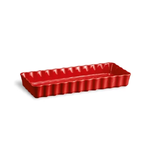 Emile Henry Plats à Four Tourtière Rectangle 36 Cm En Céramique Rouge 3 Emile Henry Plats à Four Tourtière Rectangle 36 Cm En Céramique Rouge
