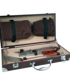 Laguiole Ustensiles De Cuisine Et De Pâtisserie Valisette Barbecue -Poêles et wok Soldes valisette barbecue 1