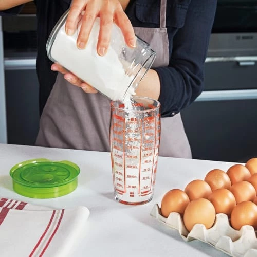 Luminarc Ustensiles De Cuisine Et De Pâtisserie Verre Doseur Rouge 58cl 6 Luminarc Ustensiles De Cuisine Et De Pâtisserie Verre Doseur Rouge 58cl – Image 4