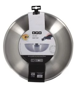 Menastyl Poêles Et Wok Wok Amovible En Inox Et Induction 28 Cm -Poêles et wok Soldes wok amovible en inox et induction 28 cm 3